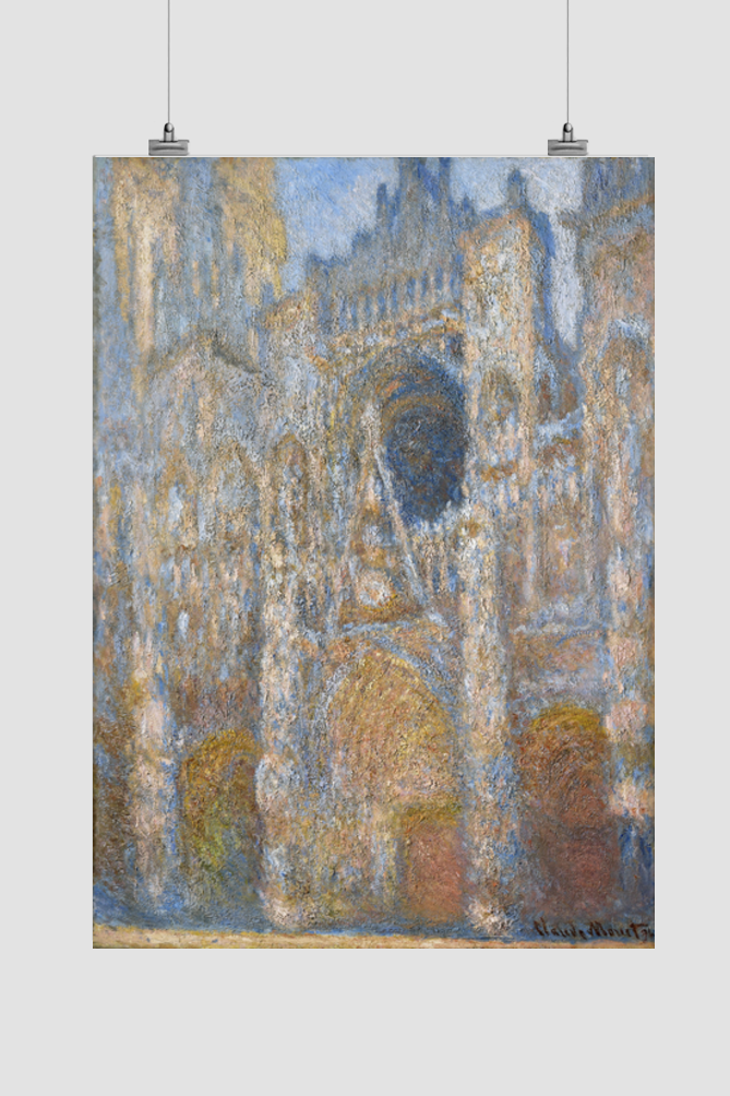 Claude Monet's Rouen Cathedral, the Façade in Sunlight (ca. 1892–1894)
