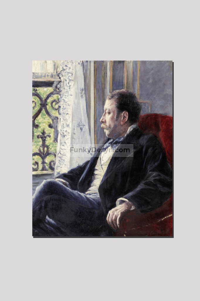 Portrait of a Man (1880) painting by Gustave Caillebotte