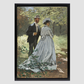 Bazille and Camille (1865) by Claude Monet
