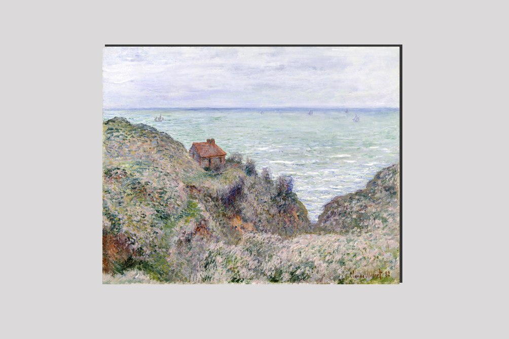 Cabin of the Customs Watch (1882) by Claude Monet