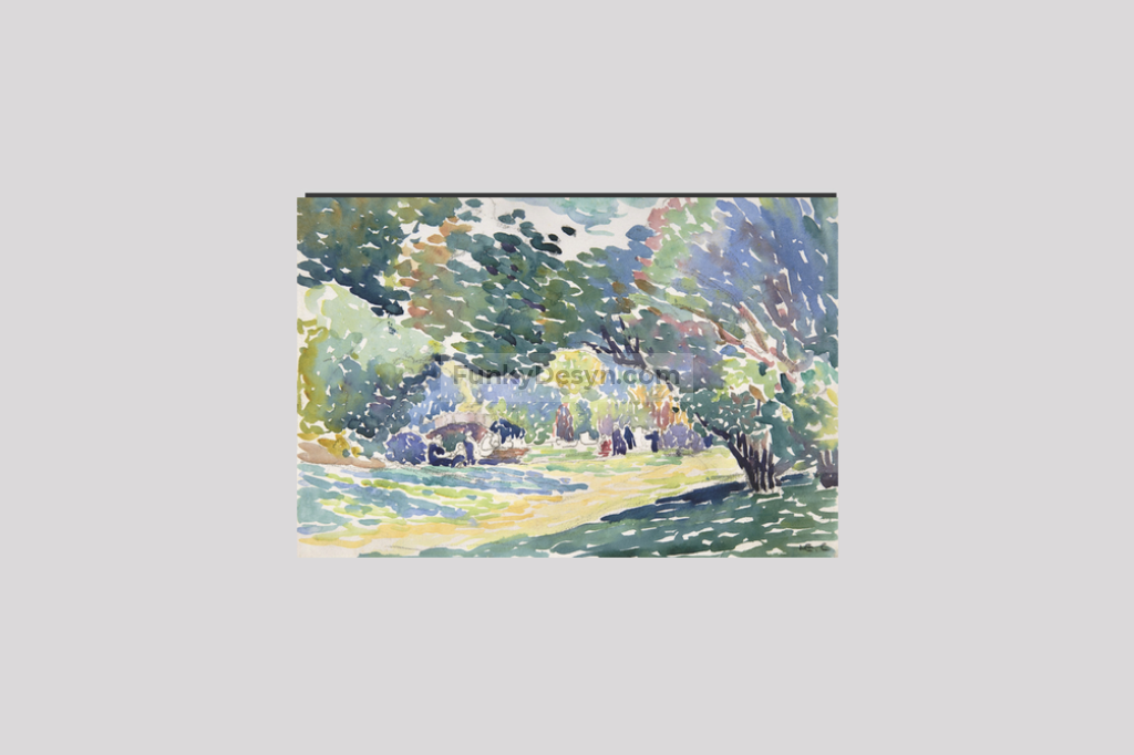 Landscape (1904) by Henri-Edmond Cross.