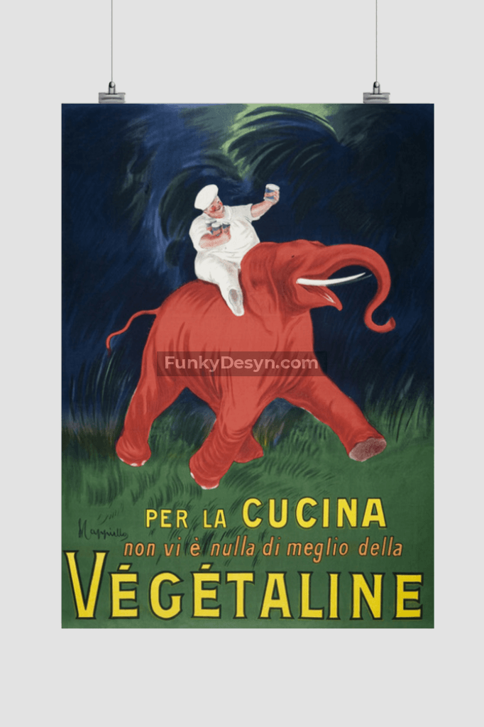 Vegetaline (1910)  by Leonetto Cappiello