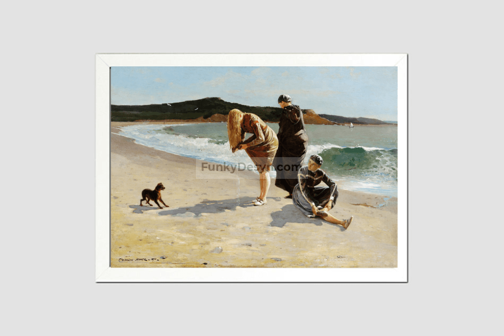 Eagle Head, Manchester, Massachusetts (High Tide) (1870) by Winslow Homer