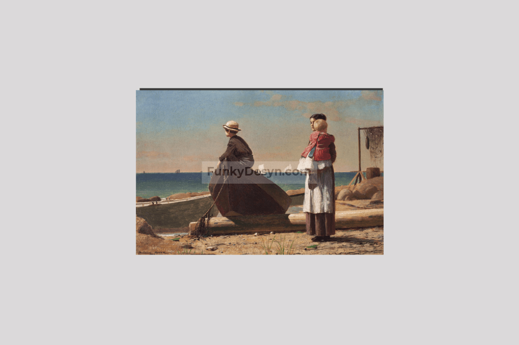 Dad's Coming (1873) by Winslow Homer