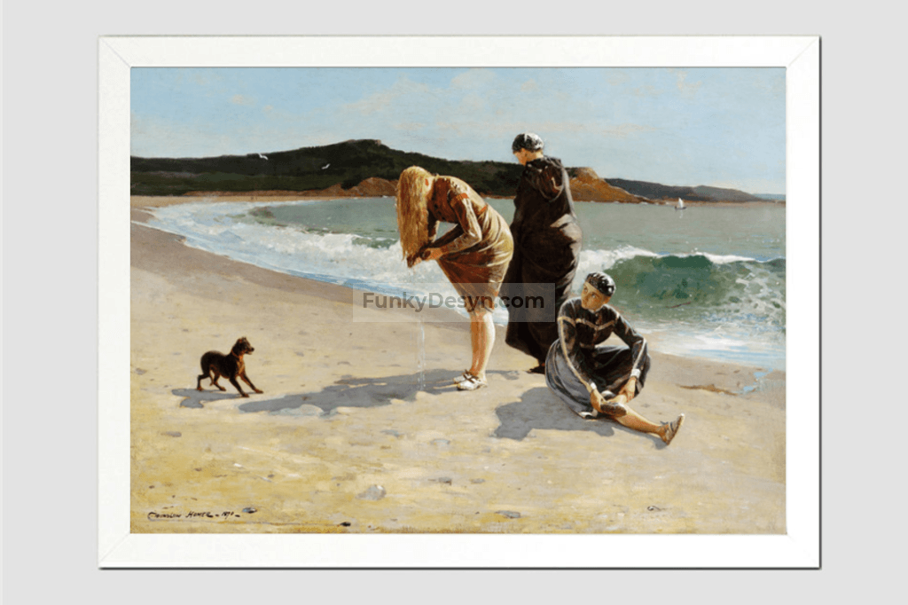 Eagle Head, Manchester, Massachusetts (High Tide) (1870) by Winslow Homer