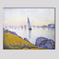 Evening Calm, Concarneau, Opus 220 (Allegro Maestoso) (1891) painting by Paul Signac
