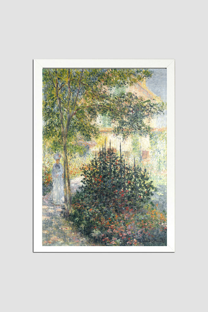 Camille Monet in the Garden at Argenteuil (1876) by Claude Monet
