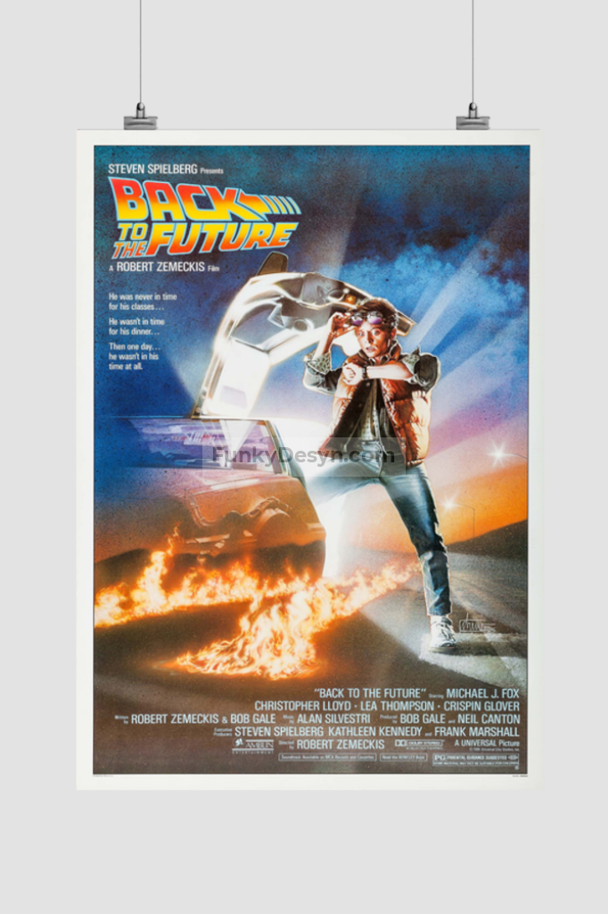 Back To The Future - 1985 11.7X16.54 Inches/ Rolled Poster Decor