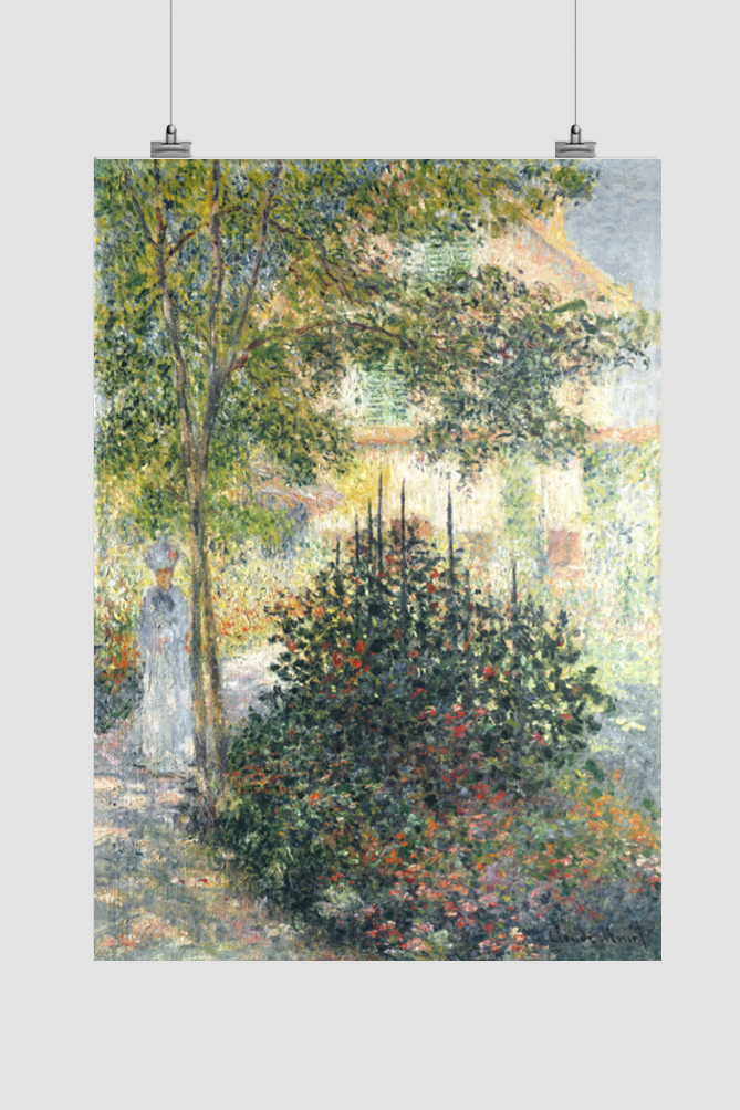 Camille Monet in the Garden at Argenteuil (1876) by Claude Monet