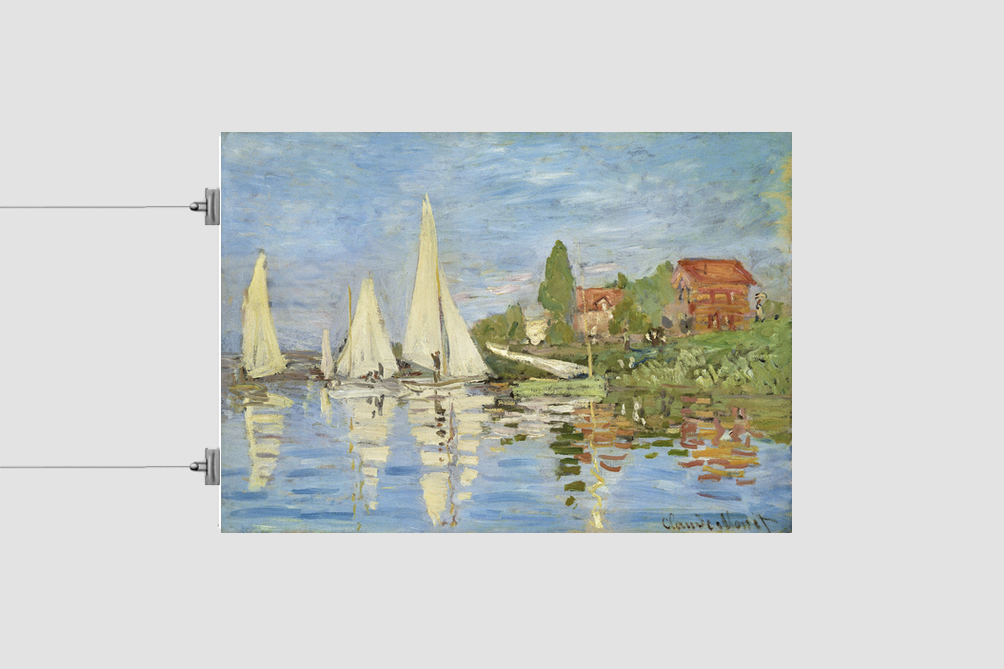 Claude Monet's Regattas at Argenteuil (1872)