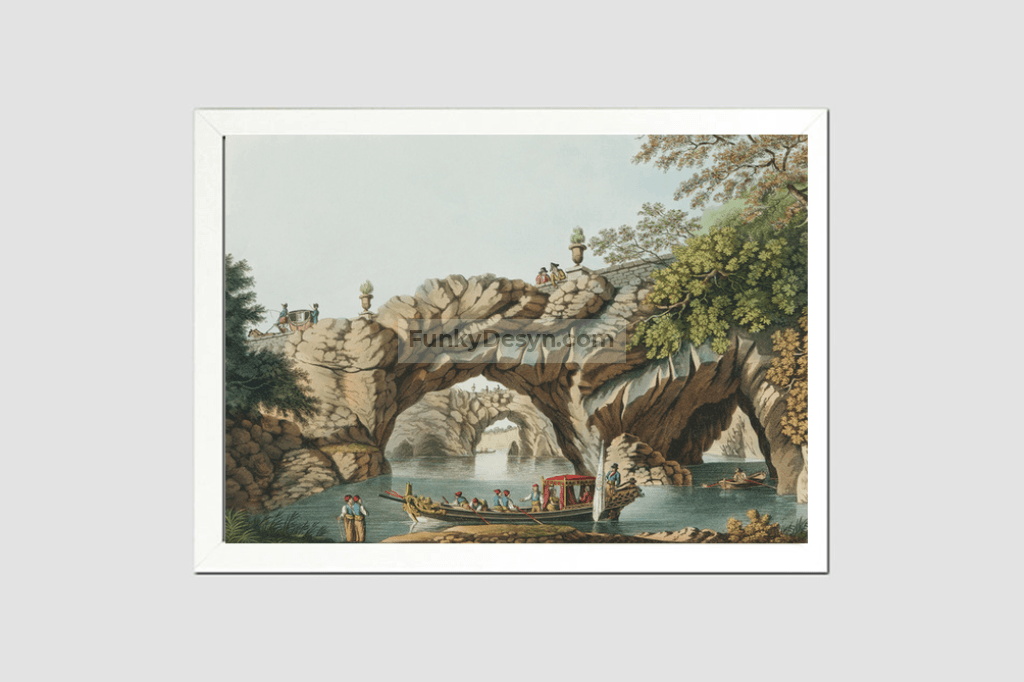View at Villa Scabrosa by Luigi Mayer (1755-1803)