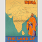 India- The Land Of Lord Buddha 11.7X16.54 Inches/ Rolled Poster Decor
