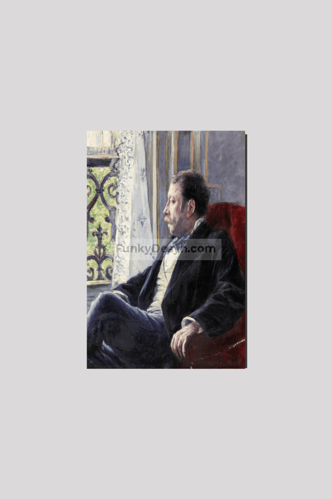 Portrait of a Man (1880) painting by Gustave Caillebotte