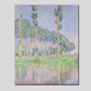Monet's Poplars, Pink Effect (1891) famous painting