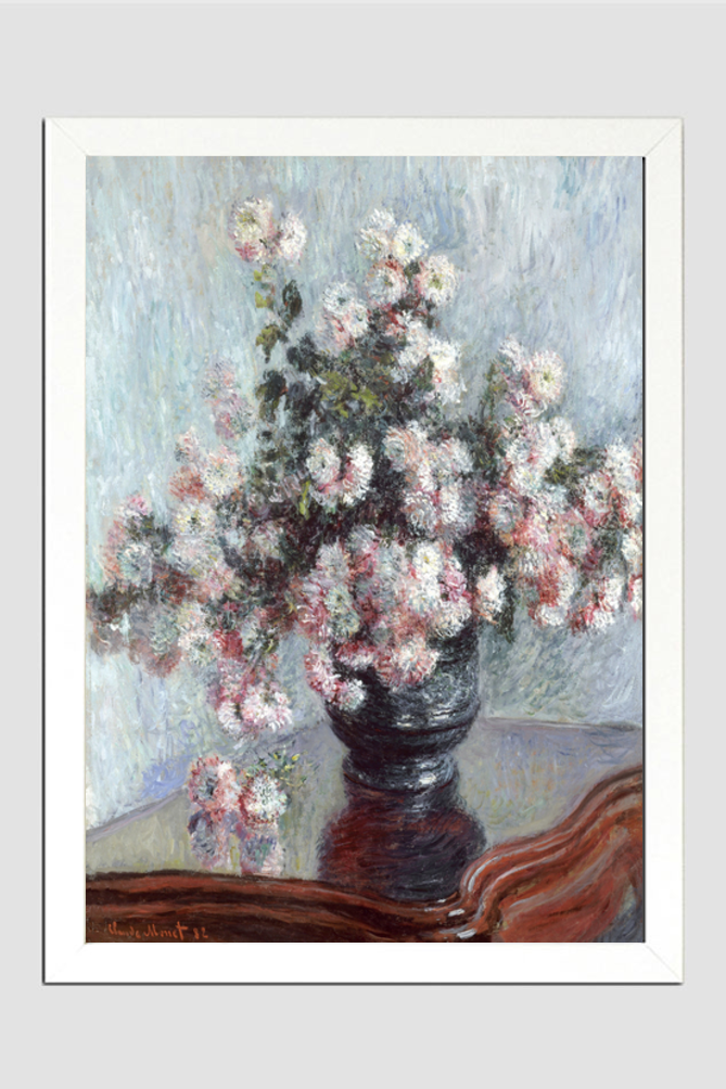 Chrysanthemums (1882) by Claude Monet