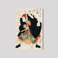 Mimasu Gennosuke no Namiwa no Jirosaku by Utagawa Kuniyoshi (1753-1806), a traditional Japanese ukiyo-e style illustration of an actor Mimasu Gennosuke in the role of Namiwa Jirosaku
