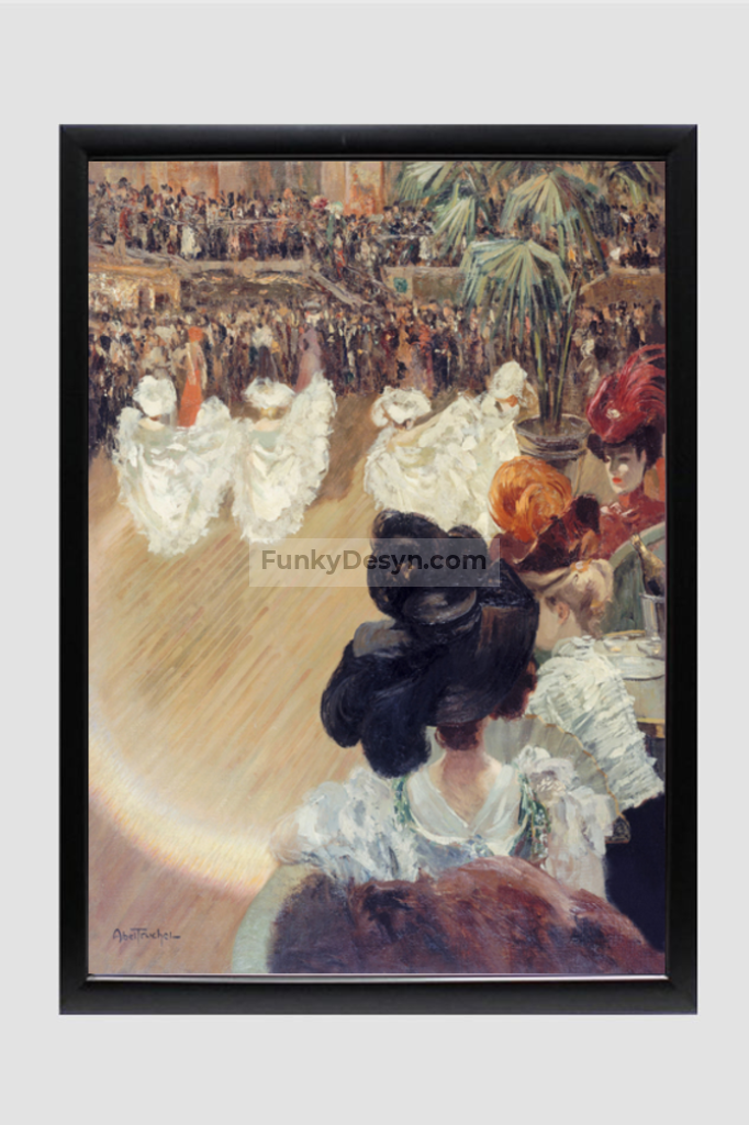 Quadrille at the Tabarin Ball (1906) by Louis Abel-Truchet.