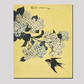 Hydrangea and Swallow, from an untitled series of large flowers by Katsushika Hokusai