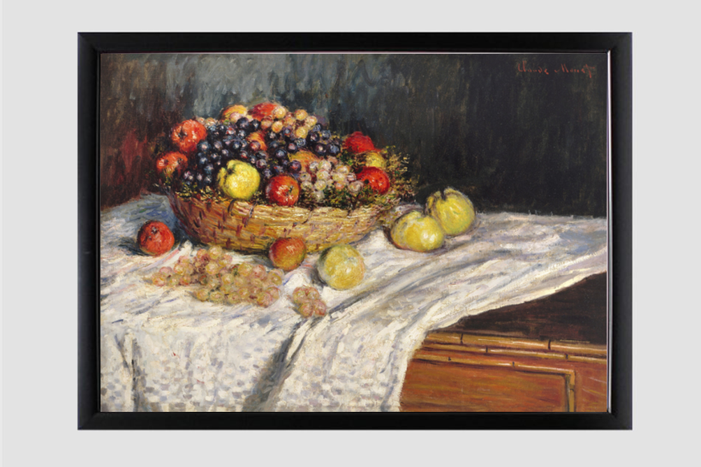 Apples and Grapes (1879–1880) by Claude Monet