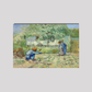 First Steps After Millet (1890) By Vincent Van Gogh. 8X12 Inches/ Wrapped Canvas