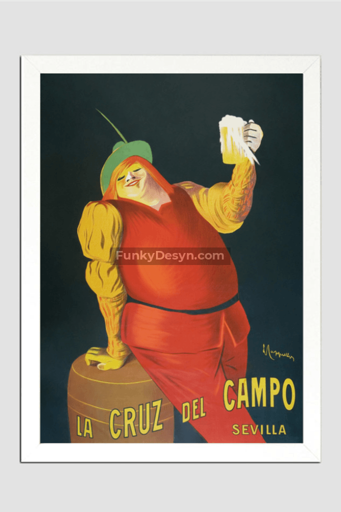 La Cruz del Campo beers (1906) by Leonetto Cappiello