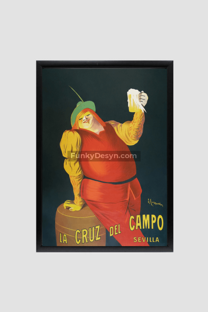 La Cruz del Campo beers (1906) by Leonetto Cappiello