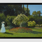 Monet's Lady in the garden (1867)