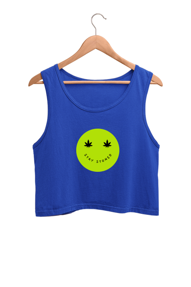 Stay Stoned - Crop Tanks