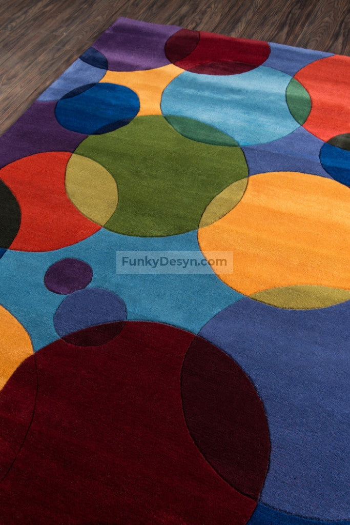 New Wave Hand-Tufted Rug, Multi