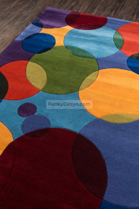 New Wave Hand-Tufted Rug, Multi