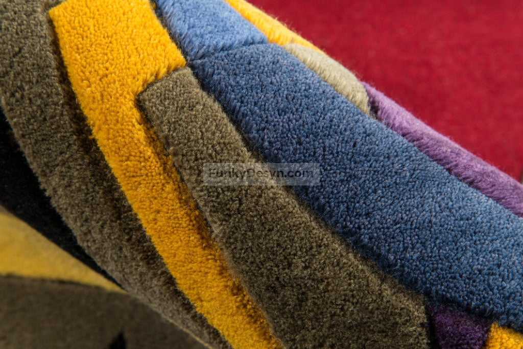 New Wave Hand-Tufted Rug, Multi