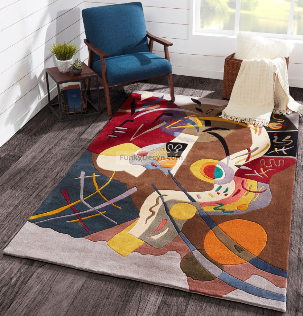 New Wave Hand-Tufted Rug, Multi