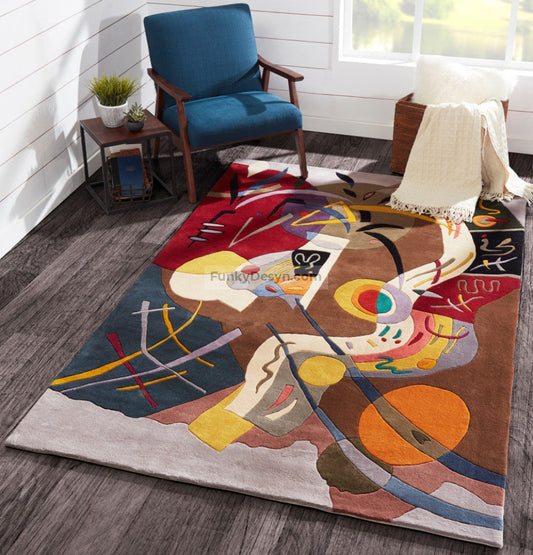 New Wave Hand-Tufted Rug, Multi