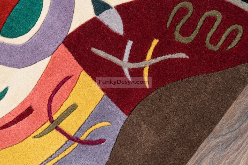 New Wave Hand-Tufted Rug, Multi