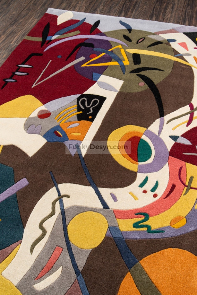 New Wave Hand-Tufted Rug, Multi