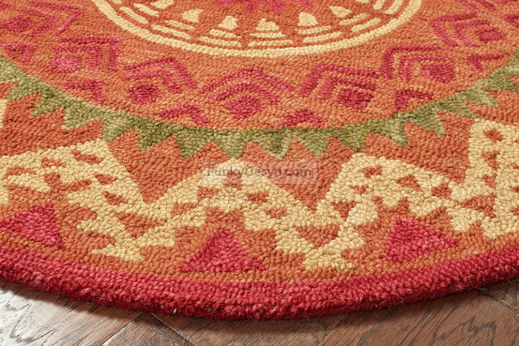 Southwestern Medallion Area Rug