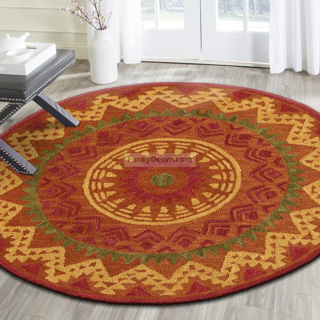 Southwestern Medallion Area Rug