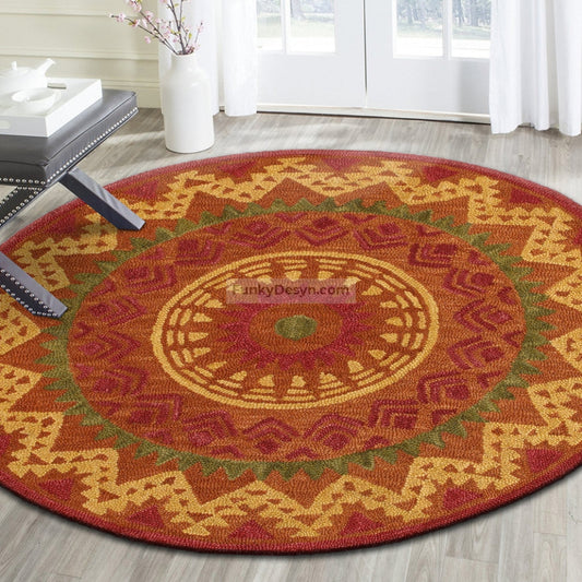 Southwestern Medallion Area Rug