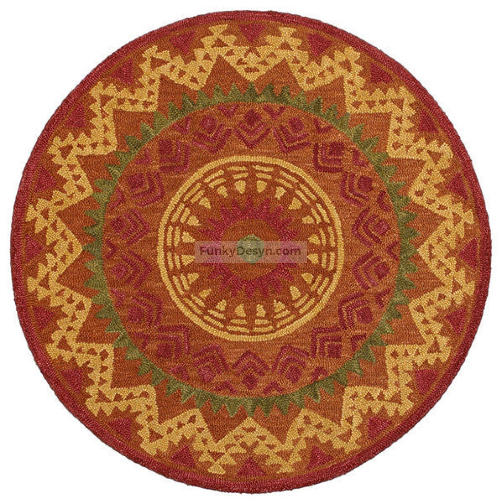 Southwestern Medallion Area Rug