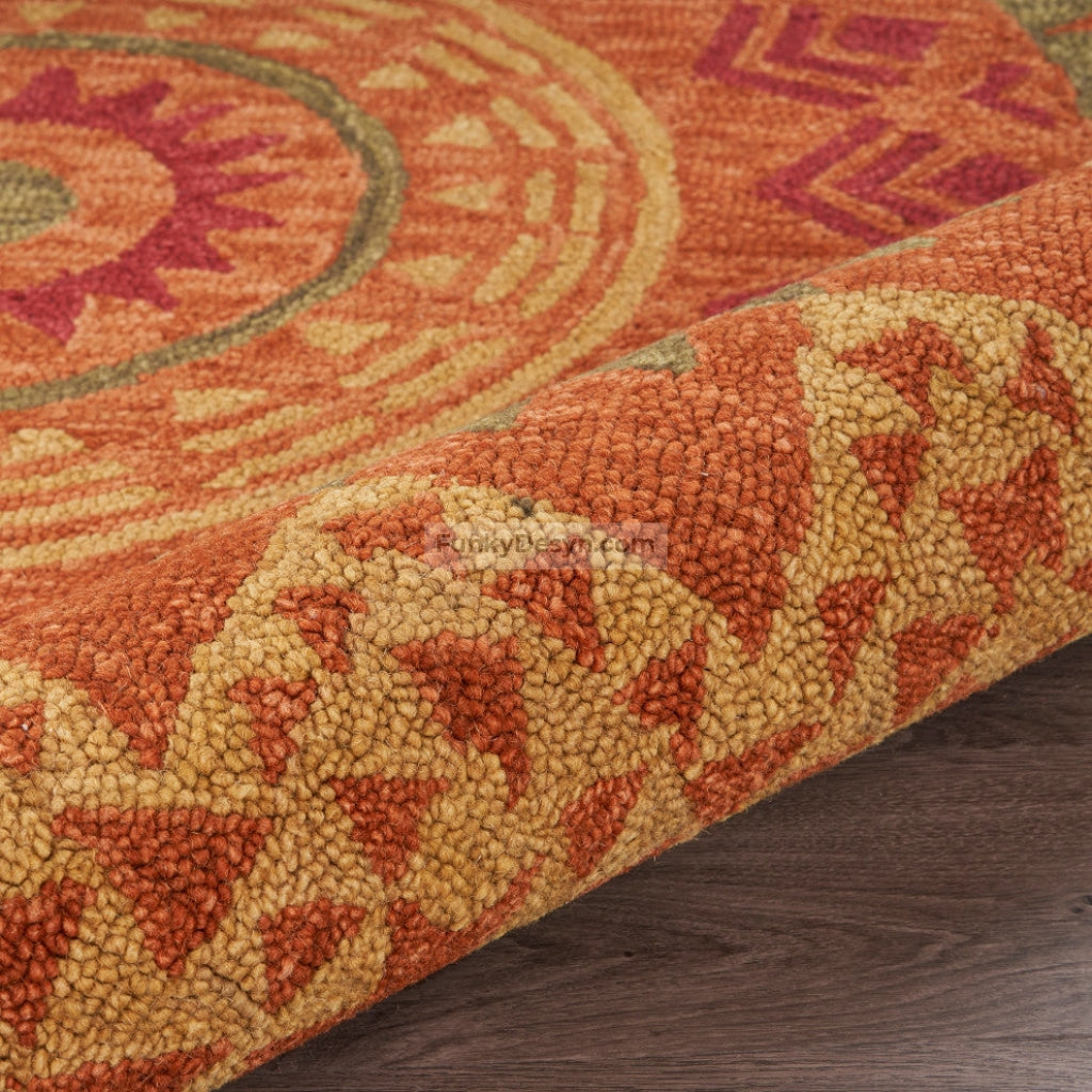 Southwestern Medallion Area Rug