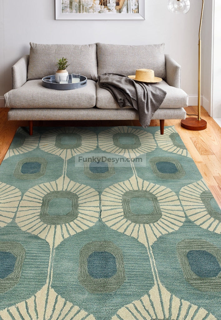 Woodbridge Area Rug, Aqua