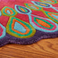 Pink Peacock Indoor Area Rug