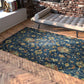 Chancellor Hand-Tufted Indoor Area Rug, Denim