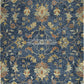 Chancellor Hand-Tufted Indoor Area Rug, Denim