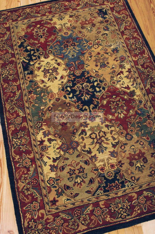 India House Rug, Multicolor