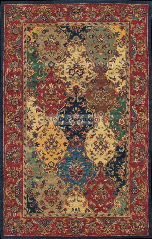 India House Rug, Multicolor