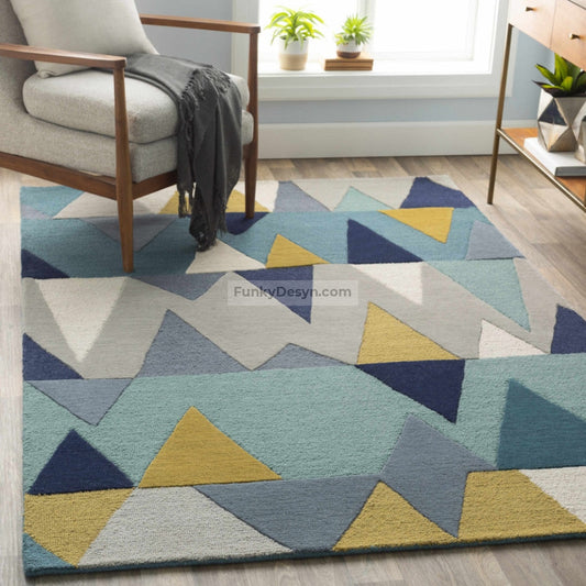Contemporary Geometric Area Rug