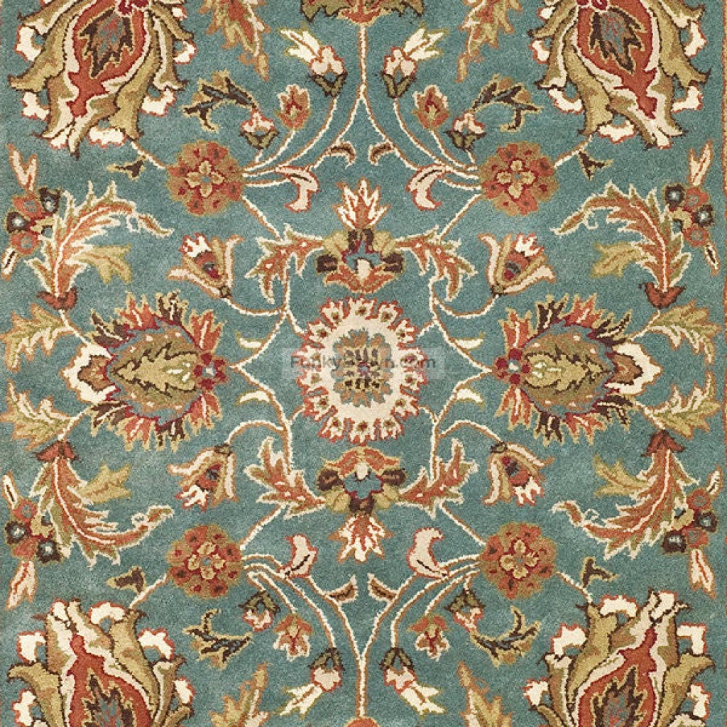 Brown/Blue Area Rug