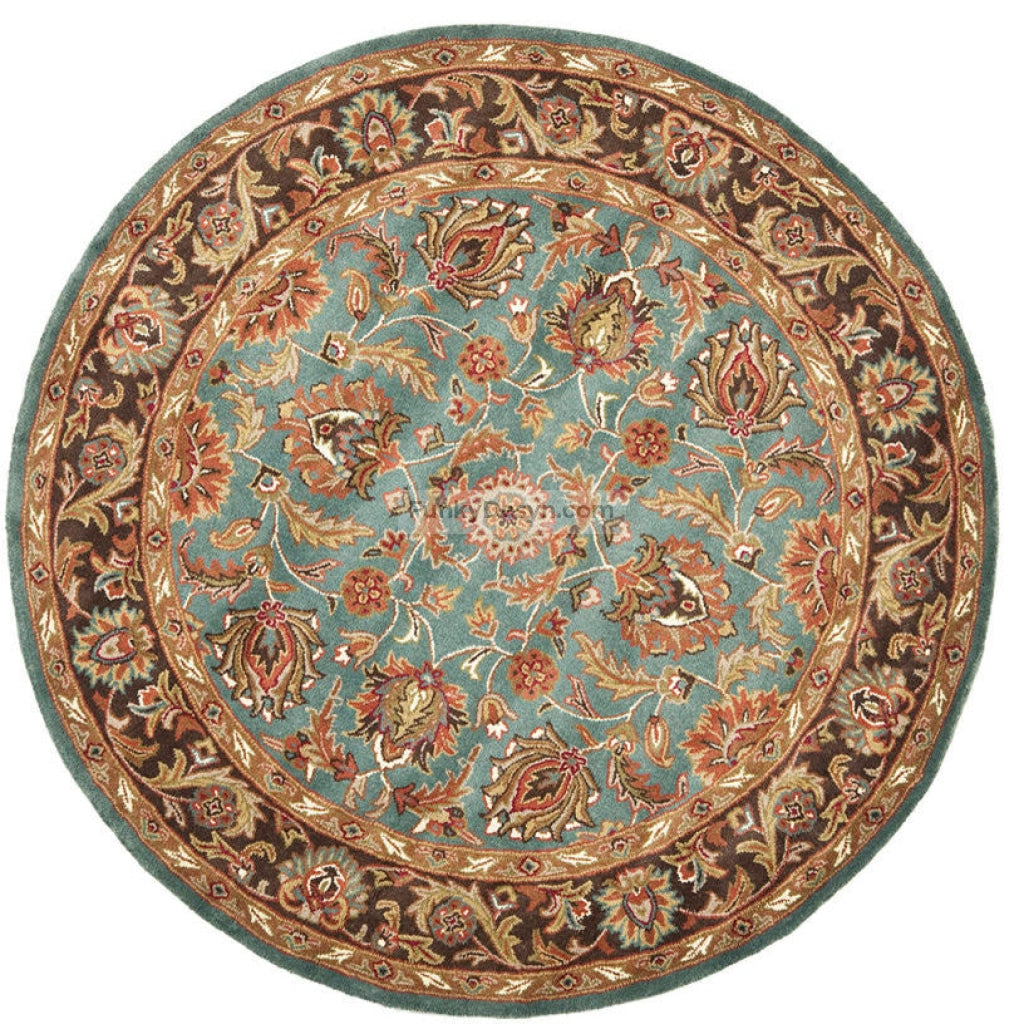 Brown/Blue Area Rug
