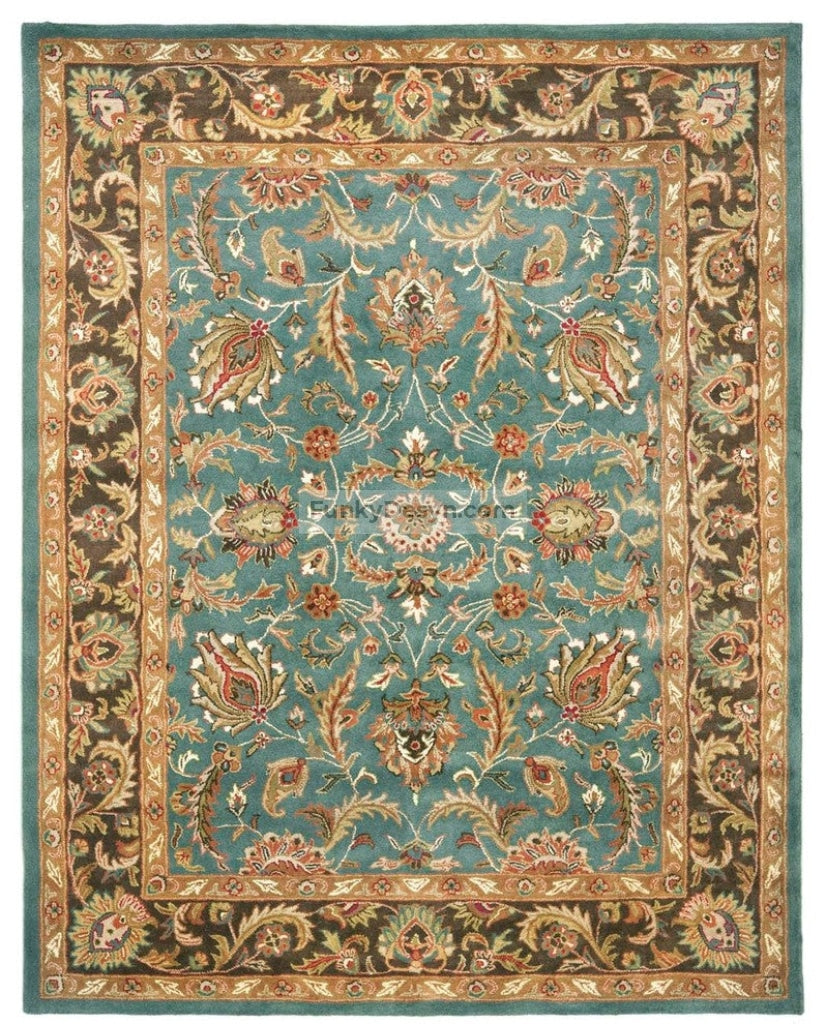 Brown/Blue Area Rug